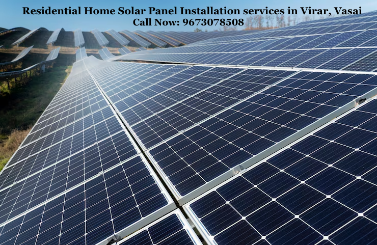 Residential Home Solar Panel Installation services in Virar, Vasai