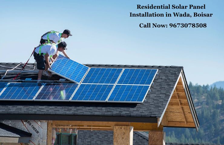 Residential Solar Panel Installation in Wada, Boisar