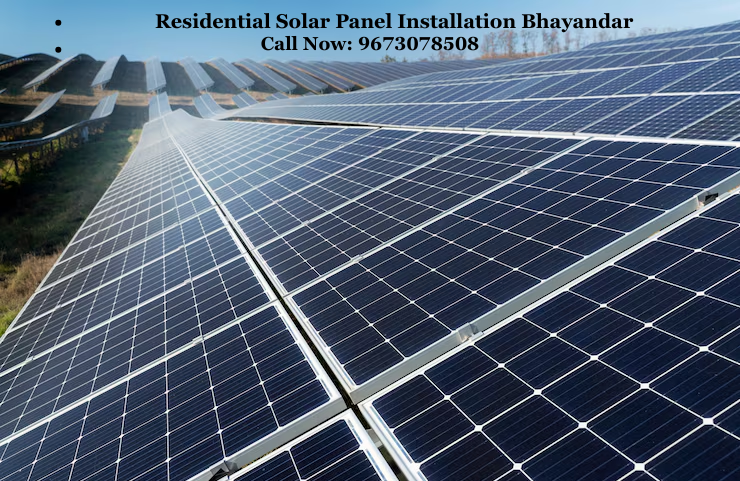 Residential Solar Panel Installation Bhayandar