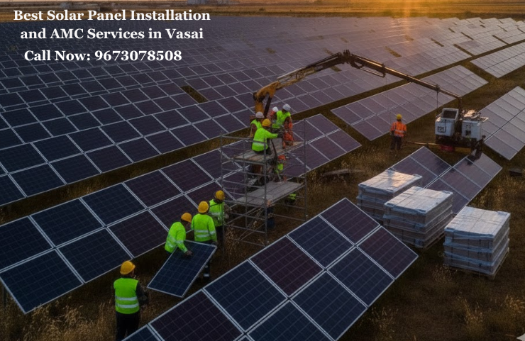 Best Solar Panel Installation and AMC Services in Vasai