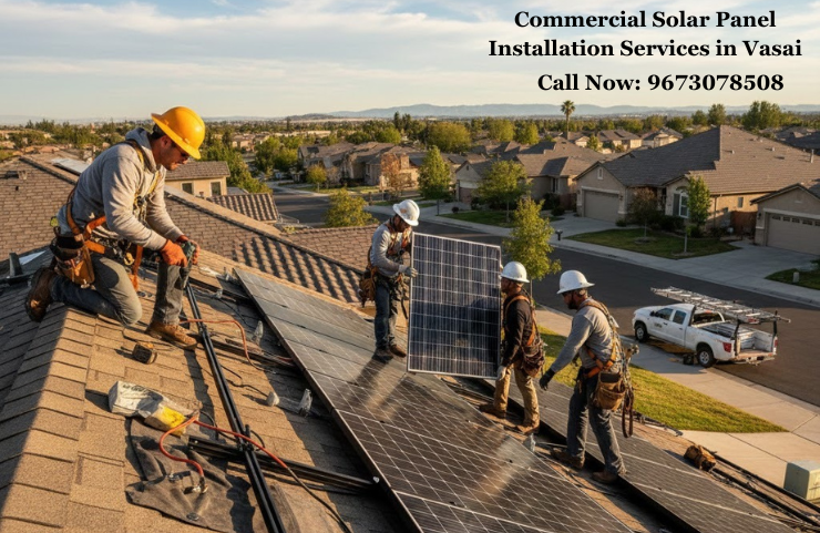 Commercial Solar Panel Installation Services in Vasai