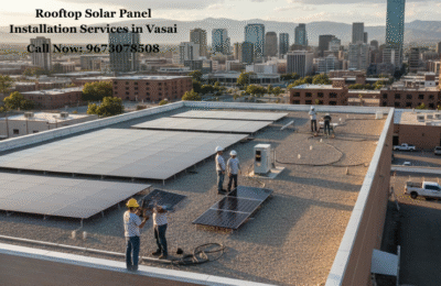 Rooftop Solar Panel Installation Services in Vasai