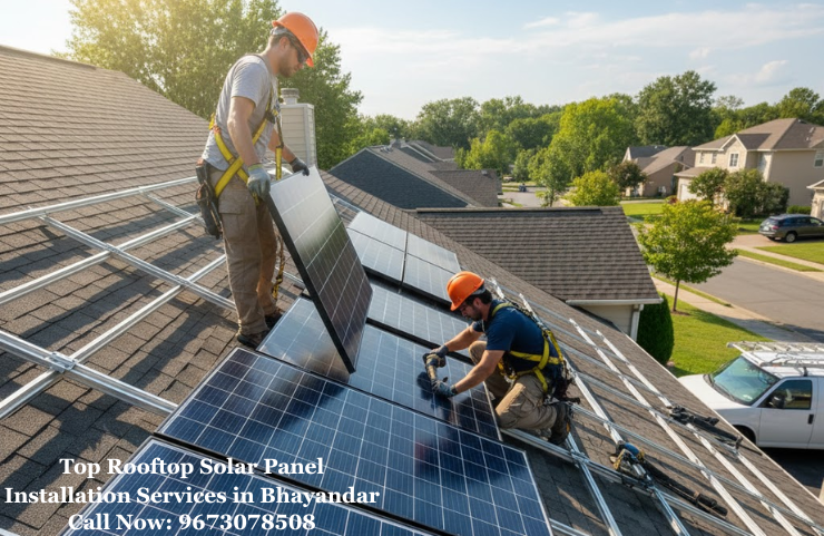 Top Rooftop Solar Panel Installation Services in Bhayandar