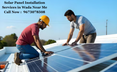 Solar Panel Installation Services in Wada Near Me