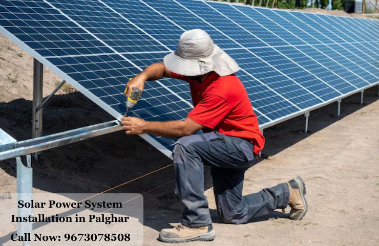 Solar Power System Installation in Palghar
