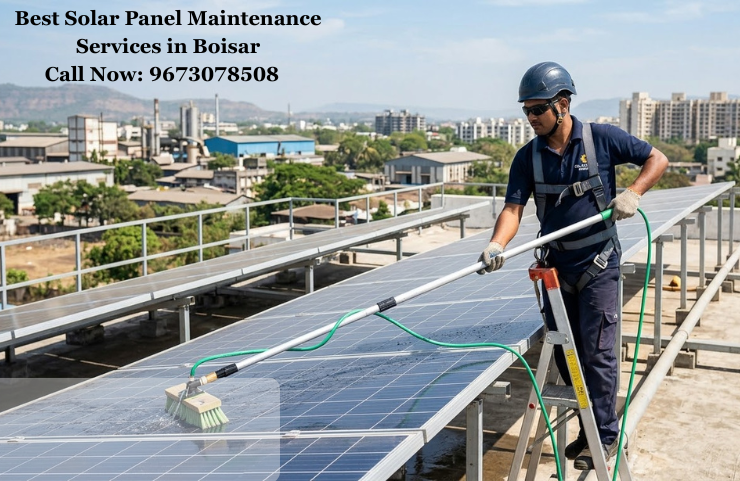 Best Solar Panel Maintenance Services in Boisar