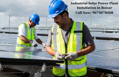 Industrial Solar Power Plant Installation in Boisar