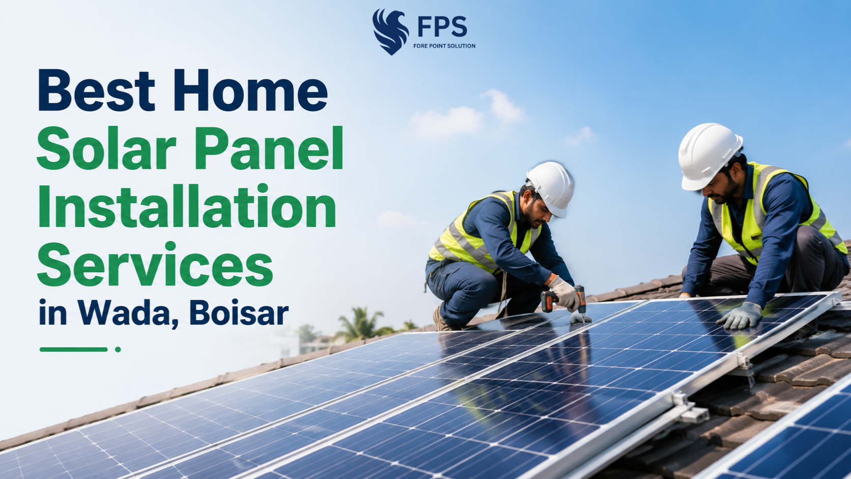 Best Home Solar Panel Installation Services in Wada, Boisar