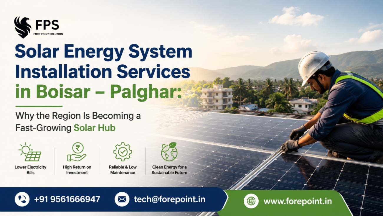Solar Energy System Installation Services in Boisar