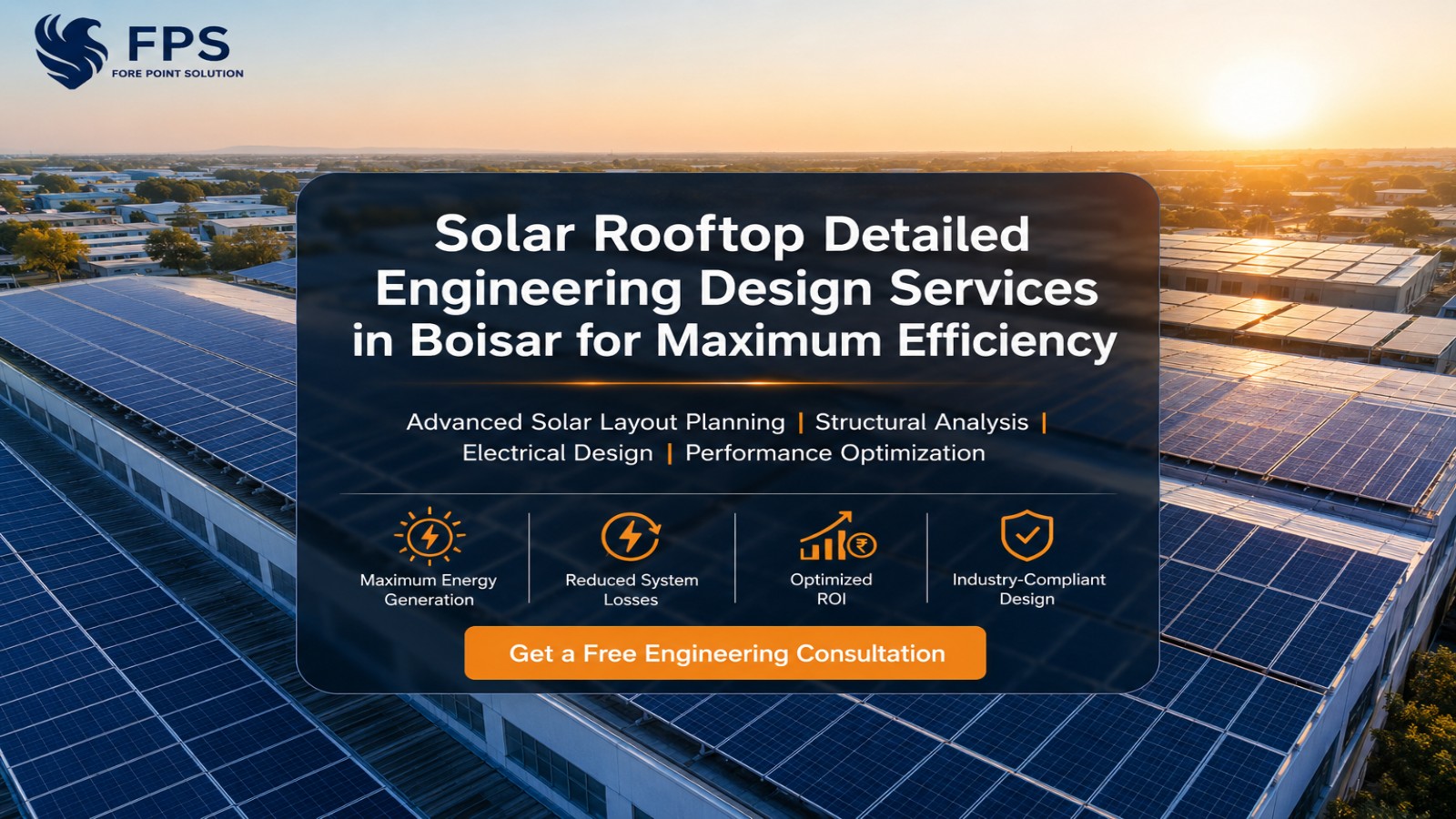 Solar Rooftop Detailed Engineering Design Services