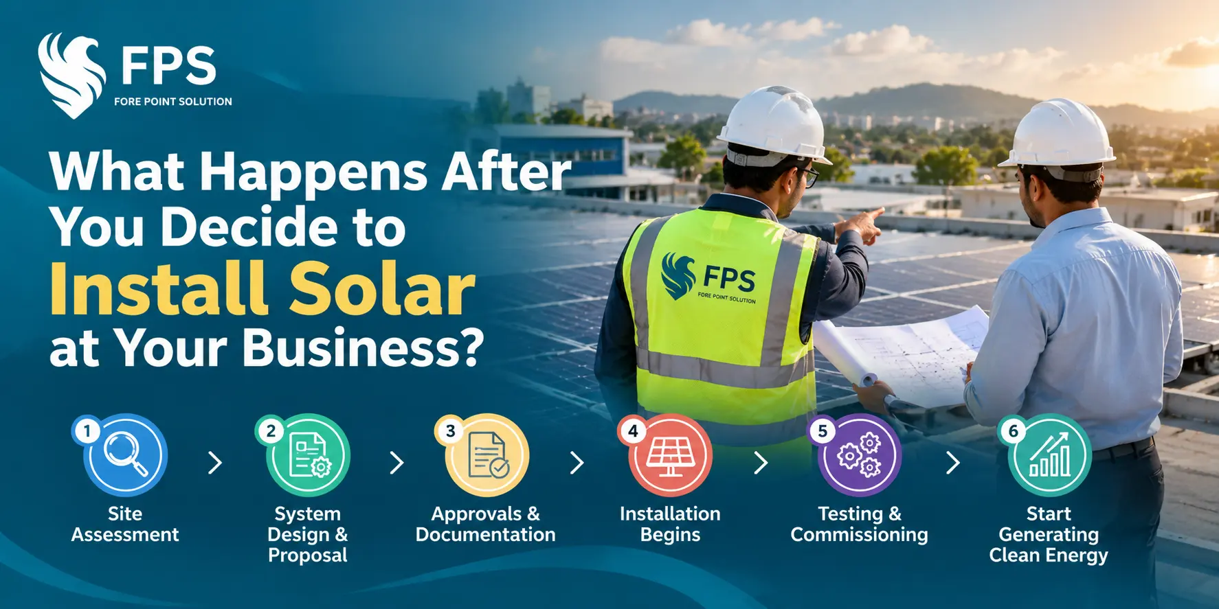 solar installation for industry in boisar